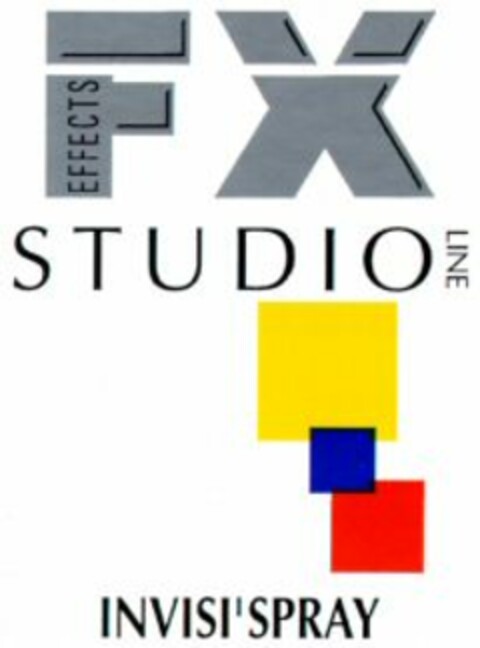FX STUDIO LINE INVISI'SPRAY Logo (WIPO, 16.10.1997)
