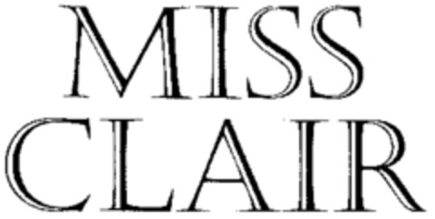 MISS CLAIR Logo (WIPO, 04/22/1998)