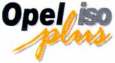 Opel iso plus Logo (WIPO, 02/19/1999)