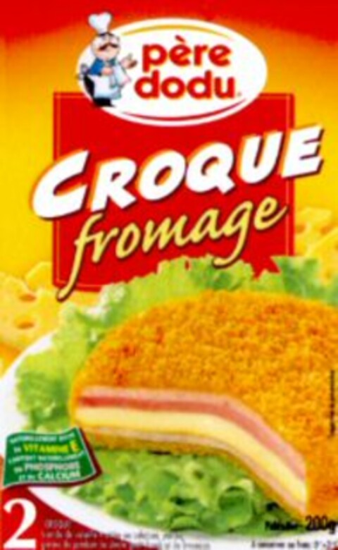 père dodu CROQUE fromage Logo (WIPO, 10.11.2000)