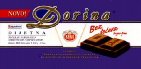 Dorina Bez secera Logo (WIPO, 03/12/2001)