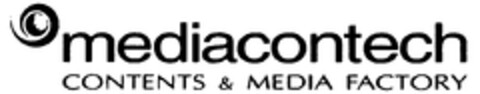 mediacontech CONTENTS & MEDIA FACTORY Logo (WIPO, 11.12.2007)