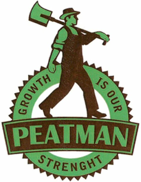 PEATMAN GROWTH IS OUR STRENGHT Logo (WIPO, 16.10.2015)