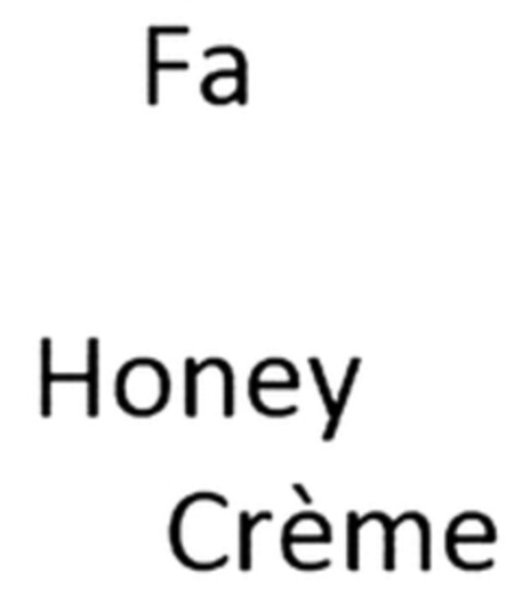 Fa Honey Crème Logo (WIPO, 22.08.2016)