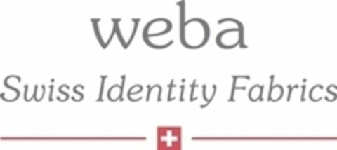 weba Swiss Identity Fabrics Logo (WIPO, 07/05/2017)