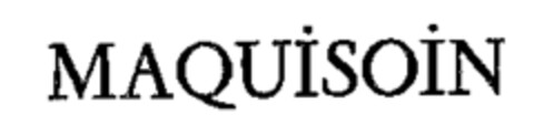 MAQUISOIN Logo (WIPO, 13.06.1989)