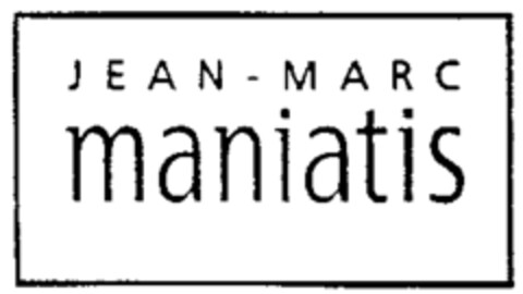 JEAN-MARC maniatis Logo (WIPO, 11/18/1998)