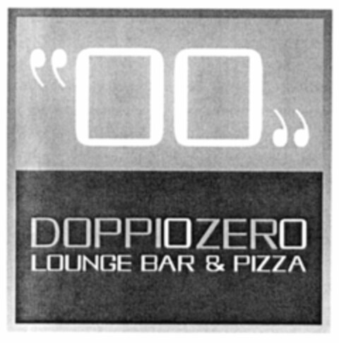 DOPPIOZERO LOUNGE BAR & PIZZA Logo (WIPO, 18.09.2008)