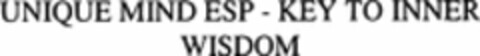 UNIQUE MIND ESP - KEY TO INNER WISDOM Logo (WIPO, 10/26/2009)
