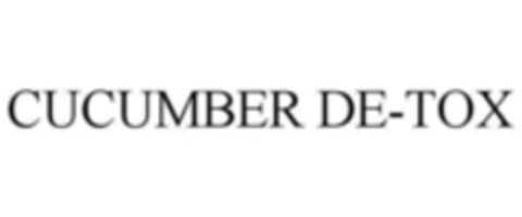 CUCUMBER DE-TOX Logo (WIPO, 20.08.2015)