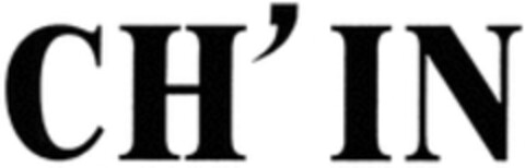 CH'IN Logo (WIPO, 03.05.2016)