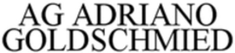 AG ADRIANO GOLDSCHMIED Logo (WIPO, 17.03.2017)