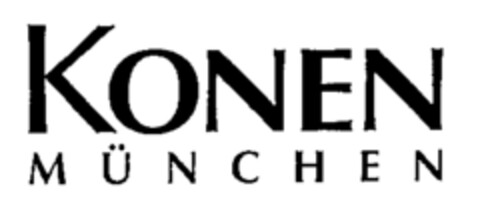 KONEN MÜNCHEN Logo (WIPO, 10/23/1990)