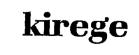 kirege Logo (WIPO, 16.04.1991)