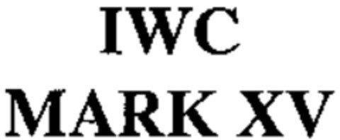 IWC MARK XV Logo (WIPO, 25.02.1999)