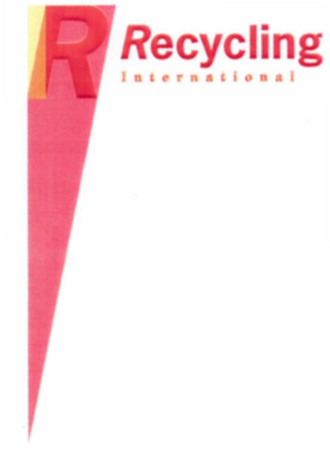 R Recycling International Logo (WIPO, 07.11.2006)