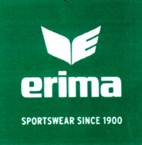 erima SPORTSWEAR SINCE 1900 Logo (WIPO, 14.03.2008)