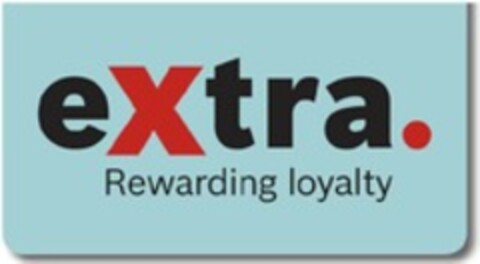 eXtra. Rewarding loyalty Logo (WIPO, 05/02/2013)