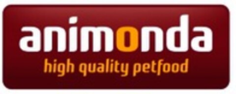 animonda high quality petfood Logo (WIPO, 10/26/2017)