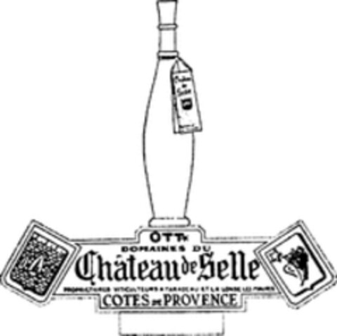 OTT DOMAINES DU Château de Selle Logo (WIPO, 16.08.1948)