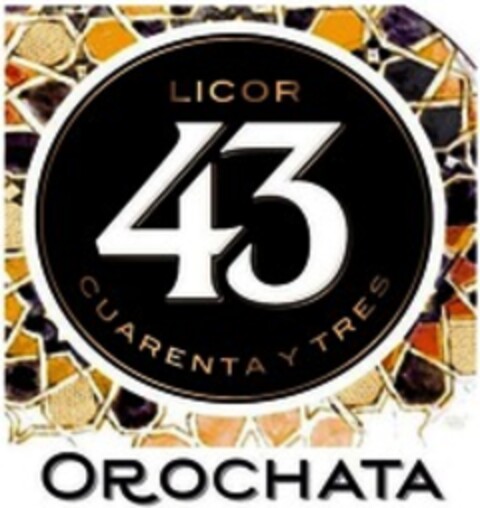 LICOR 43 CUARENTA Y TRES OROCHATA Logo (WIPO, 06/02/2017)