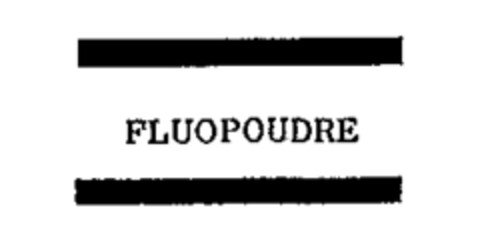 FLUOPOUDRE Logo (WIPO, 23.09.1987)