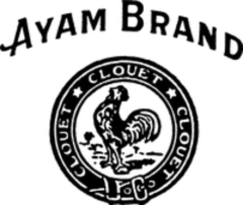 AYAM BRAND CLOUET Logo (WIPO, 08.01.1988)