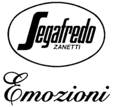 Segafredo ZANETTI Emozioni Logo (WIPO, 08/06/1996)