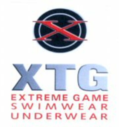 XTG EXTREME GAME SWIMWEAR UNDERWEAR Logo (WIPO, 19.05.2008)