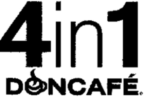 4 in 1 DONCAFÉ Logo (WIPO, 22.01.2009)