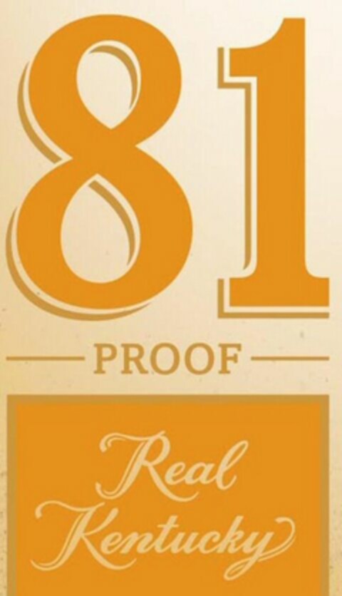 81 PROOF Real Kentucky Logo (WIPO, 05/24/2011)