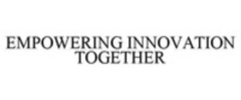 EMPOWERING INNOVATION TOGETHER Logo (WIPO, 30.04.2015)