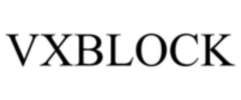 VXBLOCK Logo (WIPO, 19.08.2015)