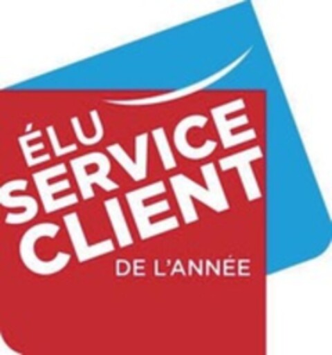 ÉLU SERVICE CLIENT DE L'ANNÉE Logo (WIPO, 08/02/2016)