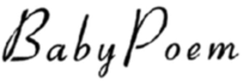 BabyPoem Logo (WIPO, 27.11.2017)