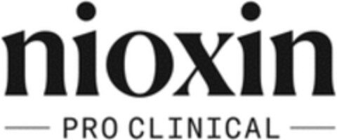 nioxin PRO CLINICAL Logo (WIPO, 12/27/2022)