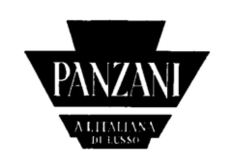 PANZANI A L'ITALIANA DI LUSSO Logo (WIPO, 10/10/1953)