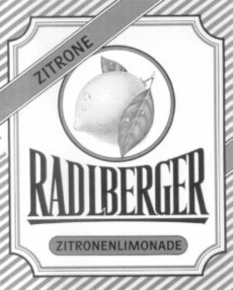 RADLBERGER ZITRONE Logo (WIPO, 29.05.1991)