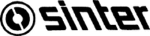 sinter Logo (WIPO, 06/12/1991)