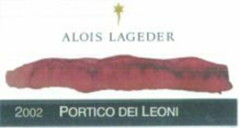 ALOIS LAGEDER 2002 PORTICO DEI LEONI Logo (WIPO, 20.09.2005)