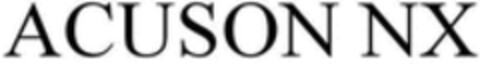 ACUSON NX Logo (WIPO, 10.03.2017)