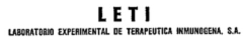 LETI Logo (WIPO, 04/21/1950)