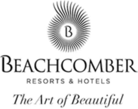 B BEACHCOMBER RESORTS & HOTELS The Art of Beautiful Logo (WIPO, 12/19/2019)