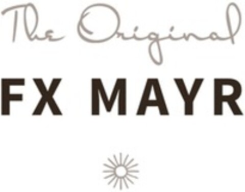 The Original FX MAYR Logo (WIPO, 20.10.2020)