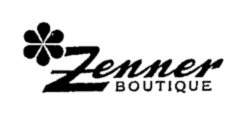 Zenner BOUTIQUE Logo (WIPO, 11.11.1988)