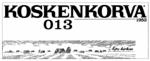 KOSKENKORVA 013 Logo (WIPO, 07/05/2007)