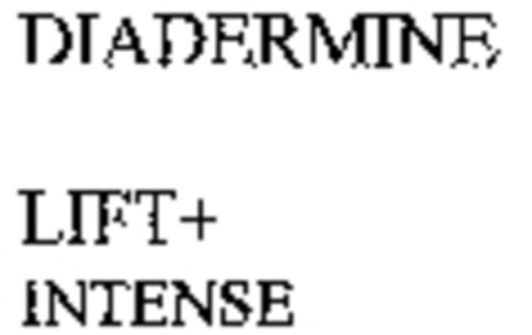 DIADERMINE LIFT+ INTENSE Logo (WIPO, 05/08/2009)