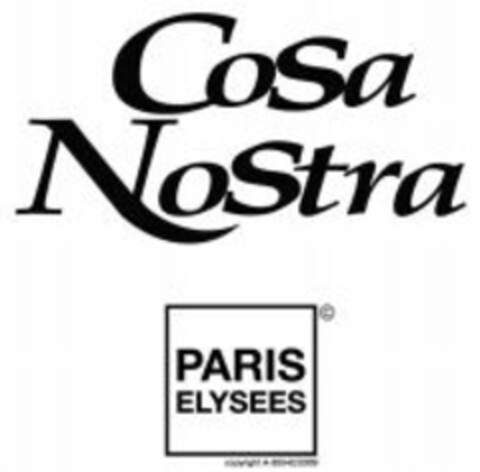 Cosa Nostra PARIS ELYSEES Logo (WIPO, 29.04.2011)
