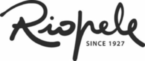 Riopele SINCE 1927 Logo (WIPO, 21.11.2018)