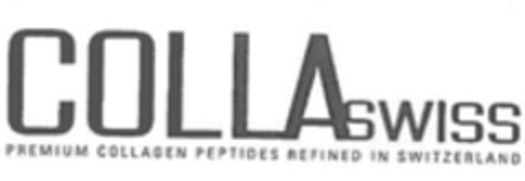 COLLASWISS PREMIUM COLLAGEN PEPTIDES REFINED IN SWITZERLAND Logo (WIPO, 23.06.2021)